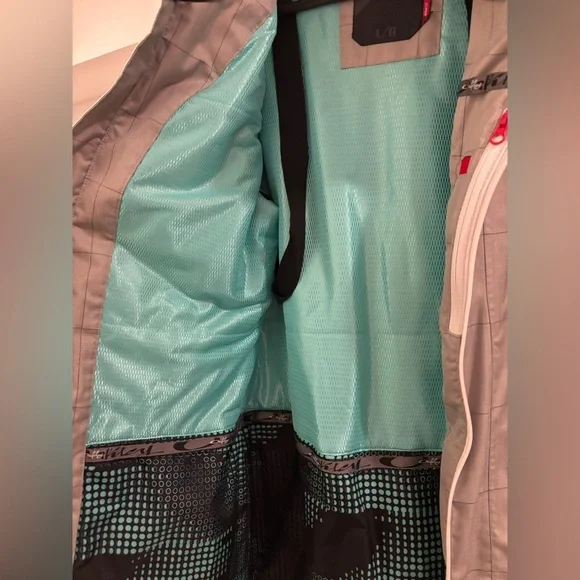Oakley Women's Silver Ski Jacket - Picture 3 of 3